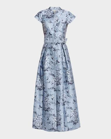 strapless open back dress Dress The Population Emery Sequin Dress