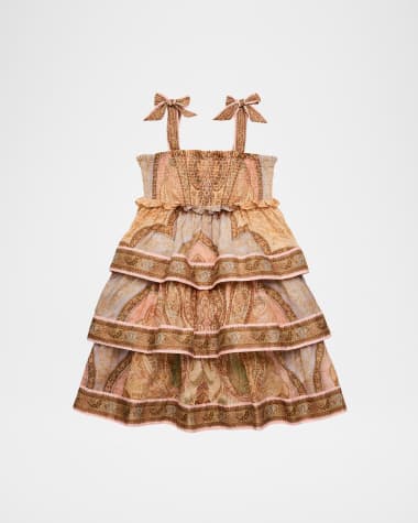 brown floral dress girls Girls: The Brinley Brown Ditsy Floral Dress – Shop the Mint main image 0