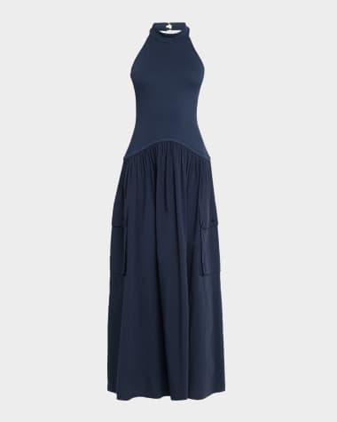 Dropped Waist Dress | Neiman Marcus