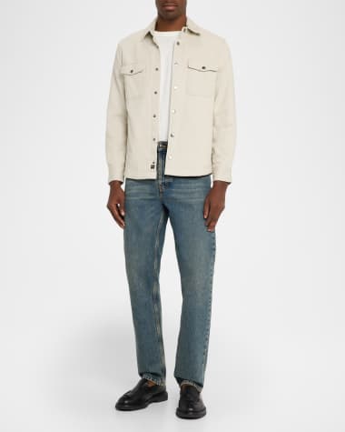 V-Neck Hardware One-Piece Swimsuit