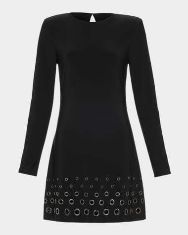 Black Long Sleeve Dress | Neiman Marcus