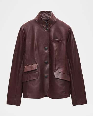 Women's Designer Leather Jackets | Neiman Marcus