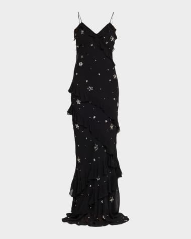 Black Lace Dress | Neiman Marcus