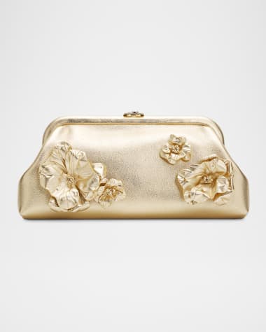 Jimmy Choo Gold Women's Handbags | Neiman Marcus