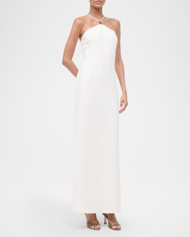 white designer dresses Milla Nova and Lace Calivora Wedding Dress allowing you to focus on your sacred duties without any distractions Women's Designer Dresses — Midi,