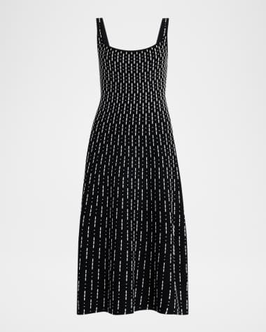 neiman marcus black midi dress Rhe Women's Open back Maxi dress - Black