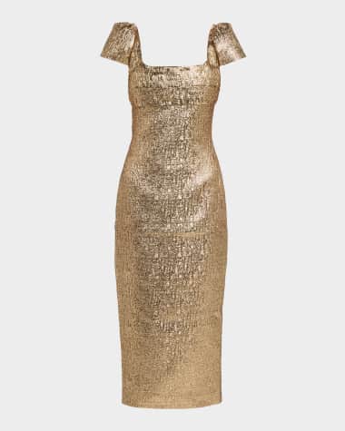 Yellow Designer Cocktail & Party Dresses | Neiman Marcus