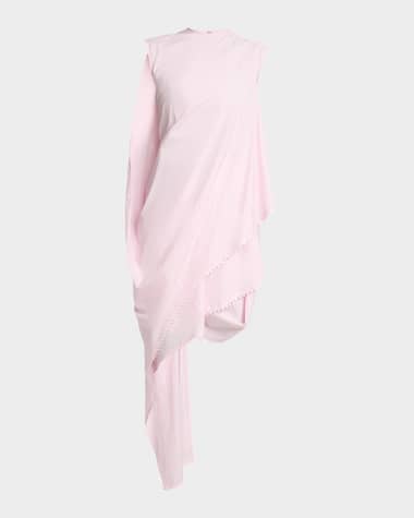princess polly baby blue dress White Asymmetrical dress Jacquemus main image 1