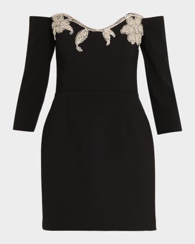 Black Lace Dress | Neiman Marcus