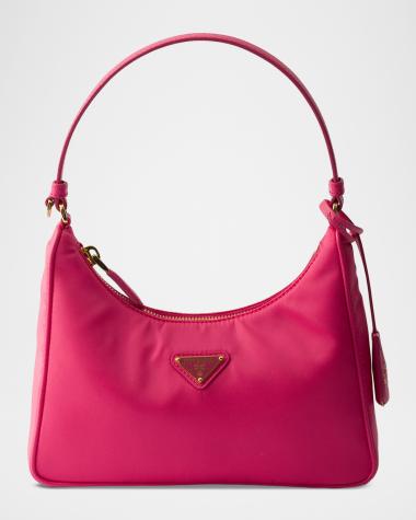 Re-Edition 2005 Re-Nylon & Saffiano Leather Shoulder Bag