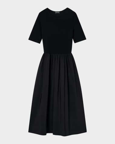 american apparel black wrap dress Wrap Me Up Dress - Black (XS main image 1