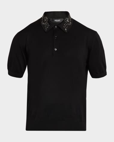 versace dress shirts sale VERSACE HERITAGE BAROCCO PRINT SILK MENS SHORT SLEEVE BUTTON DOWN SHIRT Sz  54IT