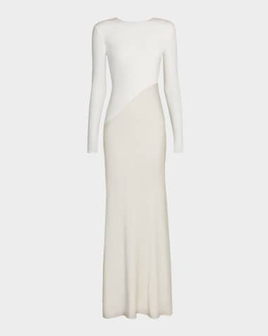 sachin and babi light blue dress Designer Long Sleeve Dresses for Women