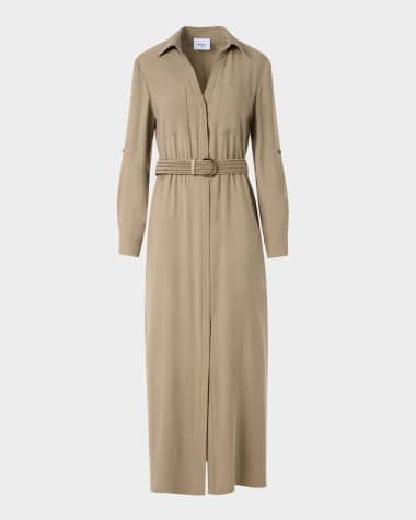 long sleeve wedding guest dress fall Long Wedding-Guest Dress with Long Sleeves main image 1