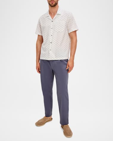 V-Neck Hardware One-Piece Swimsuit