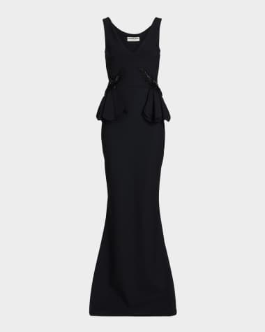Black Chiara Boni La Petite Robe at Neiman Marcus