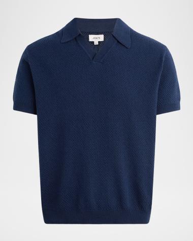 Maglione Neiman Marcus Uomo Blu In Lana E Cashmere Taglia XL - Nuovo Con Etichette