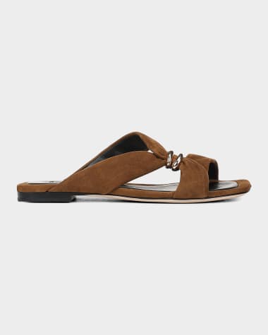 Brown Designer Sandals for Women | Neiman Marcus