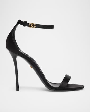 Black Satin Shoes | Neiman Marcus
