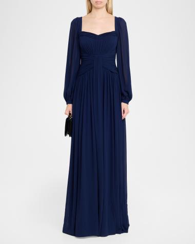 homecoming dresses white and blue Wedtrend Women Flower Long Prom Dress With Slit Corset A Line Spaghetti Straps Ruched Formal Dress, White Blue Flower / US6 Floral Print Package Contents Product_Nightgowns Untill The End🌹 Color:Black Flower02