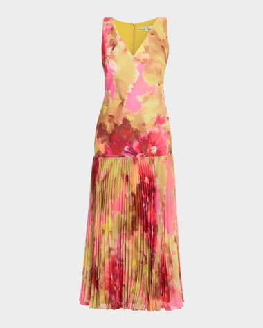 Dropped Waist Dress | Neiman Marcus