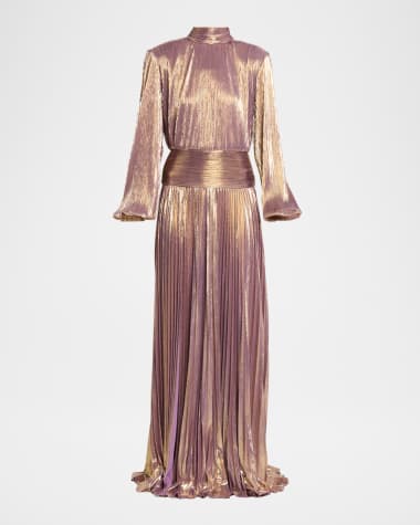 red dress at golden globes Gold Hologram Tango-Paso Doble Dress | Size 5/6-9/10 main image 1