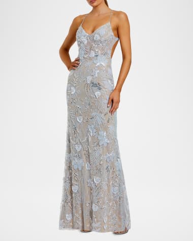 Blue Designer Evening Gowns for Women | Neiman Marcus