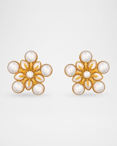 Flower Earrings | Neiman Marcus