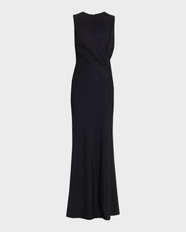 black swan dress code Kasper Petite Notch-Neck Sheath Dress - Black main image 1