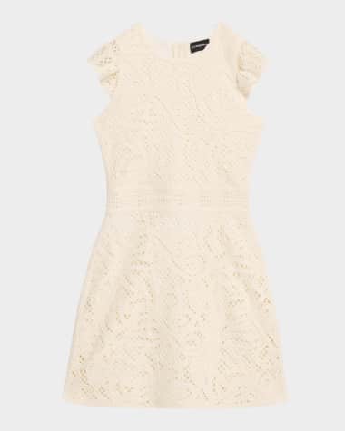 Emporio Armani White Dresses Women's Clothing at Neiman Marcus