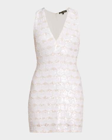 women's blue and white dresses Dune Dress
