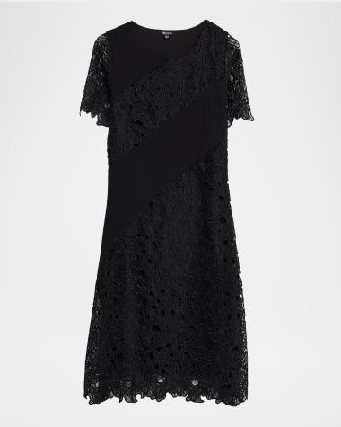 neiman marcus black lace dress Black Lace Dress