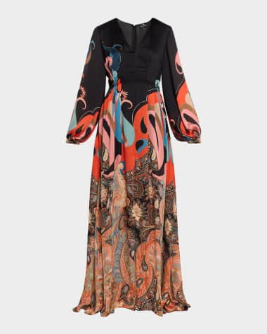 Designer Long Sleeve Dresses for Women | Neiman Marcus