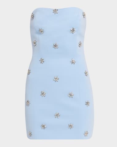 Blue Mini/Short Designer Cocktail & Party Dresses | Neiman Marcus