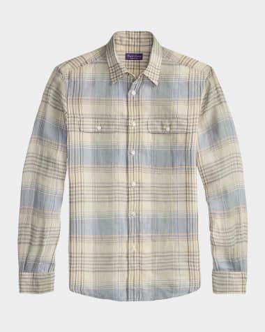 Men's Designer Casual Shirts | Neiman Marcus