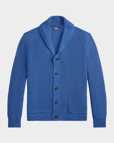 Blue Men's Designer Sweaters | Neiman Marcus