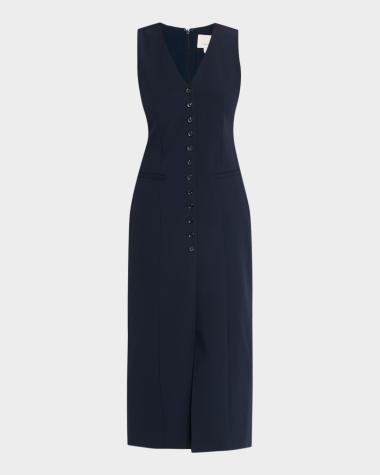 neiman marcus navy blue dress NEW! $243 Neiman Marcus MARCHESA NOTTE Silk Fringed Navy Blue Dress Size 0