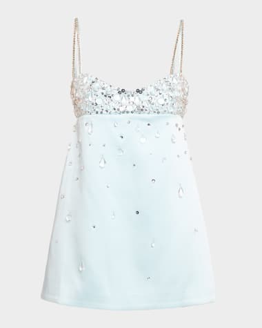 neiman marcus beaded dress Vintage Fabrice Geometric Beaded Shift Dress  Recess