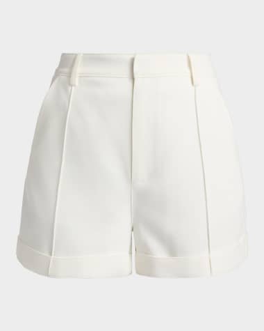 White Women's Designer Shorts | Neiman Marcus