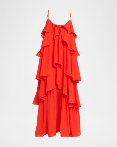 red designer dresses Full Length Sleeve Style Designer Sale Red Dresses for