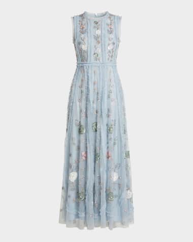 Blue Women's Designer Dresses | Neiman Marcus