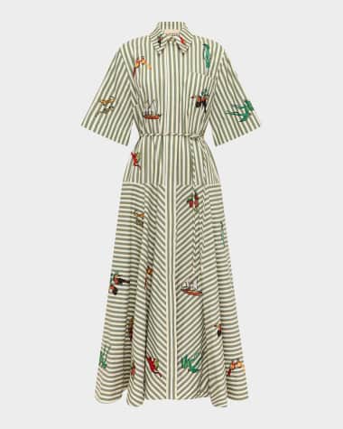 Embroidered Dress | Neiman Marcus