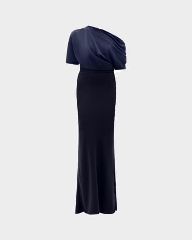 neiman marcus blue dress NEW! $243 Neiman Marcus MARCHESA NOTTE Silk Fringed Navy Blue Dress Size 0