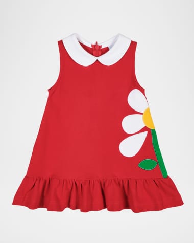fall dress girls size 6 Baby Girl's & Little Girl's Unicorn Ice cream Pink Ruffle Dress, S (3-4)