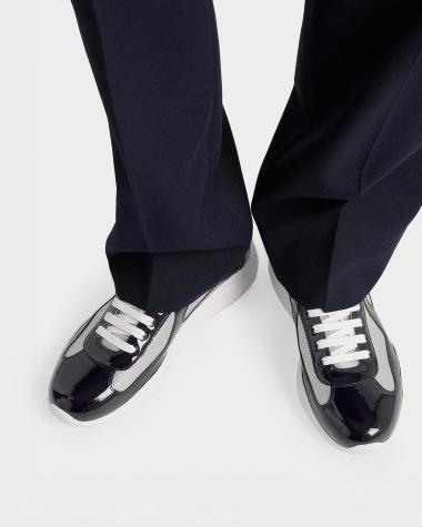 Black Men's Designer Sneakers