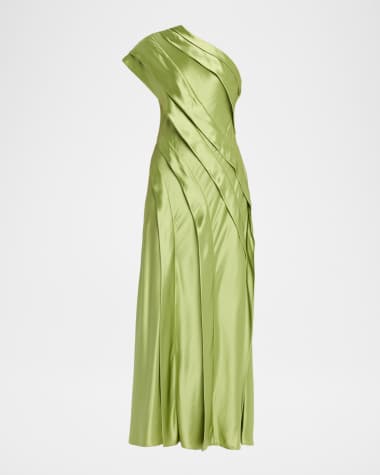 Green Women's Designer Dresses | Neiman Marcus