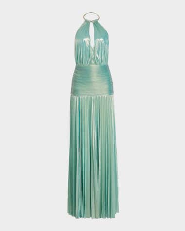 dark green summer dress PRETTYGARDEN Womens Summer Strapless Maxi Dresses Ruffle Tube Asymmetr