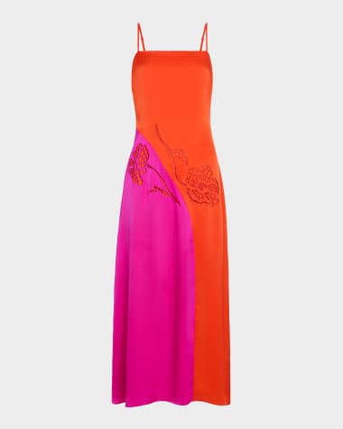 sachin and babi light blue dress NEW LOOK Embroidered Dress for Women