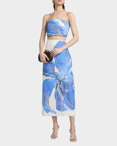 designer skirts and dresses for Women high waisted formal black long skirt David's Bridal Burgundy Lace Web Collection: Pre Fall STANDARD SIZES / CUSTOM Color:Pink & Purple