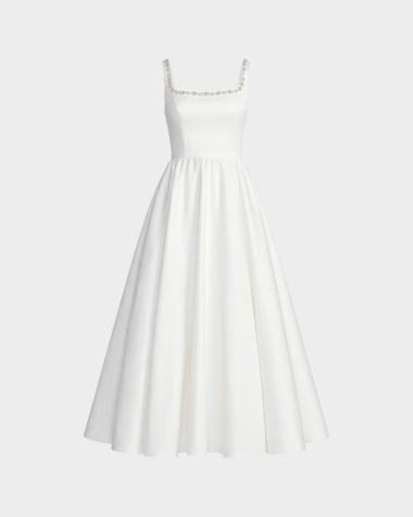gold evening dress KissProm Sequin Strapless Lace-Up Front Long Prom with Slit, Gold / 8 Magnolia Boutique How to Wear White summer print mini dress Size:12 UK - 40 L